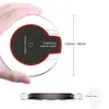 Caricabatteria da auto universale Qi Wireless per iPhone XS Max XR Phone LED USB IOS Ricarica wireless per Samsung Galaxy S8S9 Plus Fast Charger