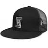 Rolls Royce RR logo symbole emblème Unisex Flat Brim Trucker Cap Cool Vintage Baseball Hats Logo gay les arc-en-ciel brillant Métal or h250j