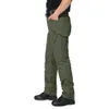 Pantaloni cargo tattici IX9 City Uomo Combattimento SWAT Pantaloni militari dell'esercito Molte tasche Stretch Flessibile Uomo Pantaloni casual 5XL 210406