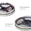 5V 12V 24V LED Bande lumineuse TV Rétroéclairage étanche SMD 5050 5M WHITE WARK WHIe WHAND RGB LED Strip Lumière de la chambre