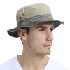 VOBOOM Bucket Hats for Men Washed Cotton Outdoor Panama Hat Summer Fishing Hunting Cap UV400 Sun Protection Caps Panama Hat 220812