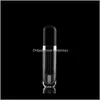 Packing Office School Business Industrial Drop Lieferung 2021 8ml leere Glanzrohre Beh￤lter Clear Mini Nachf￼llbare Balsamflaschen mit LIPBR