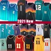 LaMelo Ball Devin Booker Ja Morant Maglia da basket Trae Young Chris Paul DeAndre Ayton Maglie 2 1 12 11 3 22