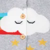 Jesień Zima Baby Boys Girls Cartoon Rainbow Cloud Dzianiny Kurtka Niemowląt Dzieci Chłopiec Dziewczyna Z Długim Rękawem Cardigan Płaszcz Odzież 210521