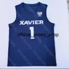 2022 Custom Xavier Basketball Jersey NCAA College Paul Scruggs Crawford West Colby Jones Adam Kunkel Nate Johnson Jack Nunge Ben Stanley