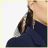 Brincos para mulheres designers brincos pingente letras studs moda jóias luxo ouro f brinco 925 prata boucles colares wit6058121