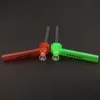 Acrylic Bong Portable Screw-On Water Pipe Glass Shisha Chicha Smoking Tobacco Hand Pipes Herb Holder Instant Screw On Hookah