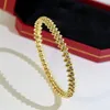 Link, ketting verkopen Europese vrouwen luxe sieraden klinknagel rose gouden armband fashion party