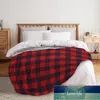 Super Soft Plush Flannel Blanket Plaid Red Black Check Blankets Round Throw Blanket for Beds1 Factory price expert design Quality Latest Style Original Status