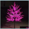 Decorazioni natalizie Led Light Cherry Blossom Tree 480Pcs Lampadine 1Dot5M 5Ft Altezza Indoor o Outd3183
