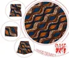 Xiaohuagua cire tissu africain Polyester fait à la main bricolage Ankara imprimé réel haute qualité 6 cour couture robe de soirée FP6114 210702