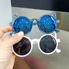 2021 crianças moda óculos de sol personalidade crianças gato orelha sol óculos bebê meninos meninas bonito quadro completo decorativo óculos de goggles b082