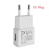 5V 2A US EU PLUT WALLED ADAPTER USB Charger لـ Samsung Galaxy S5 S4 S6 Note 3 2 for iPhone 7 6 5 HTC Huawei Xiaomi UF568