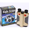 Barn kikare Night Vision Telescope Pop-up Light Vision Scope Novelty för barnpojkesgåvor med presentförpackning med presentförpackning