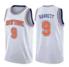 City verdiende editie RJ R.J. 9 Barrett Basketbal Jerseys Allonzo 14 Trier 20 Kevin Knox Patrick 33 Ewing Walt 10 Frazier Mannen Gestikte Size S-3XL