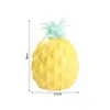 Günstige Mehl Ananas Relief Stress Bälle Zappeln Spielzeug Squeeze Obst Anti Stress Dekompression für Kinder Antistress Kinder Y1210