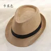 10pcs/Lot 01806-beixing Summer Solid Classic Paper Cap Men Kobiet Fedoras Hurt Hurtowe Czapki Grzbiet