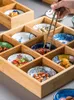 Японский стиль маленькие суши бытовые керамические закуски закуски закуска десерт горячий горшок приправа окуна
