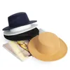الفيدوراس السائبة شعرت فيدورا القبعات الرجال المرأة قبعة النساء الرجال امرأة رجل شقة أعلى قبعة الإناث الذكور الجاز قبعات الأزياء الملحقات