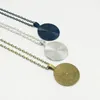 Hängsmycke halsband! 3 färger tibet cabochon glass kedja halsband ying yang fjäril gåvor för män och kvinnor