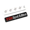 3D Metal TDI Sport Edition Logo Turbo Car Adesivo Emblema Decalque De Emblema Para VW Polo Golf CC TT Jetta GTI Touareg Passat MK4 MK5 MK6