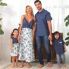 Famille Correspondance Sorties Maman imprimé Floral et Me Vêtements Enseignement Mère Enfants Enfants Enfant Girl Girl Vêtements Baby Rompeurs 210922