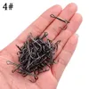 10 teile/schachtel DIY Frosch Locken Doppel Haken High Carbon Stahl Fliegen Binden Wurm Silikon Köder Locken Angeln Unterstützen Haken Tackle