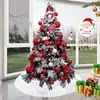 Christmas Decorations Tree Skirt White Carpet Faux Fur Floor Mat Cover For Home 2021 Xmas Year Party Decor