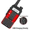 Baofeng profesjonalne walkie talkie UV10R 128 kanałów VHF UHF dwuzakresowy dwukierunkowy CB Ham Radio Baofeng UV5R wzmocniony UV 10R