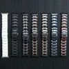 Bracelet en céramique de luxe pour montre Ultra 49 mm, 41 mm, 45 mm, 42 mm, 38 mm, remplace le bracelet en acier inoxydable iWatch Series 8 7 6 SE 5 4 3 2 1 44 mm 40 mm, 240308