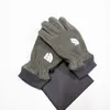 Europees en Amerikaans Designer Merk Winddicht Lederen Handschoenen Dame Touch Screen Konijnenbont Mond Winter Hittebehoud Windstijl 5683