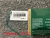 Caixas inteiras cartões de garantia de segurança verde modelo de impressão personalizada número de série cartão de garantia caixa de relógio relógios label227W