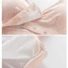 breast feeding bra with open breast front button bra nursing tank tops pregnant women sleeping bra cotton wireless underwear Y0925