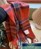 Luxus Plaid Schal Winter Warm Kaschmir Frauen Lange Nachahmung Kaschmir Foulard Weibliche Schals Quaste Schal Wraps Design Fabrik preis Experten design Qualität