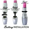 Sex Egg Bullets Lippenstifte Vibrator Secret Bullet Klitoris Stimulator G-Punkt Massage Spielzeug für Frauen Masturbator Leises Produkt Erwachsene 0928