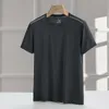 Herren T-Shirt T-Shirts Schnelltrocknende Kurzarm-Sommer-Laufbekleidung in Übergröße Fitness-Ports für Herren