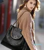 Big Women Bucket Bag Female Shoulder Bags Large Size Vintage Soft Leather Lady Cross Body Handbag for Hobos Tote1 designer bags 2885