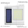 Solar Powered 72 светодиодный PIR датчик движения настенный светильник открытый сад безопасности