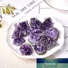 1PC naturel améthyste cristal grappe Quartz cristaux bruts pierre de guérison décoration ornement violet Feng Shui pierre minerai minéral