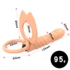 10 частота двойного проникновения анальная заглушка Dildo Butt Plug Vibrator для мужчин ремень на пенис влагалище взрослые секс Toys4763449