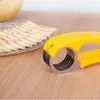 Banana Slicer колбас Chopper Cucumber Cutter фруктовый инструмент из нержавеющей стали кухонные инструменты DH8485