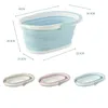 Portable Foldable Bucket Retractable Plastic Household Outdoor Fishing Promotion Camping Car Wash Mop Folding Buckets