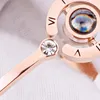 Drop Rose Gold Silver 100 Languages I Love You Bangle Shaking Sounds With Projection Clavicle Wedding Bracelet