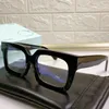 Occhiali da sole firmati OffF da uomo OW40001U Occhiali da sole classici quadrati neri alla moda per uomo o donna Protezione UV400 Alta qualità con scatola originale
