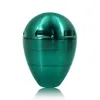 56mm 4 Stuk Smoking Egg Vorm Vliegtuigen Aluminium Kruid Grinder Metalen Tobacco Grinders Handmatige Sigaretten Crusher