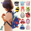 Sunveno Children's Backpack Bag for Boys Girls Toddler Preschool Kids Lunch Bag Safety Harness Leash,Dinosaur, Lightweight 211025