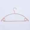 Hängar rack 50st Nordic Rose Gold Iron Dress Vest Storage Rack Home Organizer Decoration Accessories for Clothes Underwear