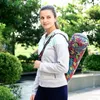 Waterproof Canvas Yoga Backpack Bag Gym Mat Pilates Case Carriers Q0705