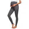Women's Leggings Solid Color Pregnant Women Pants Exercise Fitness Sports Leggins Mujer Pantalones De