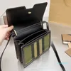 2022 Flip Mailbag Tasche Einzelnen Schulter Taschen Messenger Handtaschen Frauen Streifen Umhängetasche Handtasche Mode Klappe Leinwand